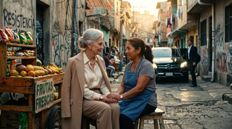 Alejandro descubre a su abuela en el barrio más peligroso de la ciudad