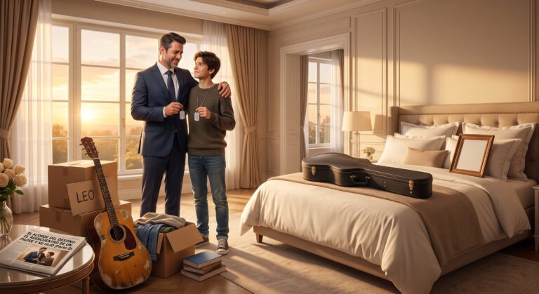 EL ACORDE DEL DESTINO: EL REENCUENTRO DE UN PADRE Y SU HIJO (Parte 2) 🎸👔