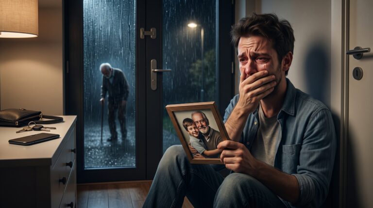 LA MENTIRA MÁS CRUEL: EL HIJO QUE ECHÓ A SU PADRE POR UN ENGAÑO 💔🚪